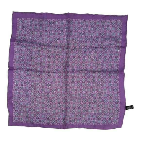 Set of 4 Italian Silk Pocket Squares - Picture 6 of 13